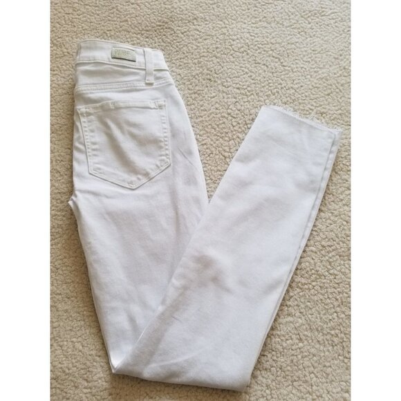 Paige Women's Verdugo Ankle w/Raw Hem Jeans  Artica Destructed Size 30 - Picture 1 of 11